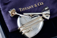 Load image into Gallery viewer, Tiffany &amp; Co. Arrow Heart Perfume Bottle &amp; Funnel 2 Pc. Set w/ Box
