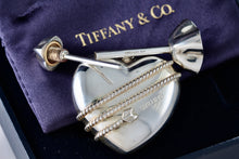 Load image into Gallery viewer, Tiffany &amp; Co. Arrow Heart Perfume Bottle &amp; Funnel 2 Pc. Set w/ Box
