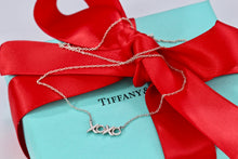 Load image into Gallery viewer, Tiffany &amp; Co. Paloma Picasso Silver Small &quot;xoxo&quot; Necklace
