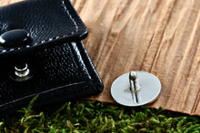 Load image into Gallery viewer, Tiffany &amp; Co. Mens Silver Golf Ball Marker w/ Leather Pouch
