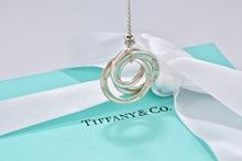 Load image into Gallery viewer, Tiffany &amp; Co. 1837 Silver Small Triple Interlocking Circles Necklace
