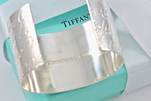 Load image into Gallery viewer, Tiffany &amp; Co. Silver Notes Wide Cuff Bracelet
