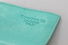 Load image into Gallery viewer, Tiffany &amp; Co. Blue Leather &quot;Safekeeping&quot; Jewelry Snap Purse
