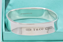 Load image into Gallery viewer, Tiffany &amp; Co. 1837 Silver Square Bangle Bracelet
