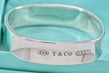 Load image into Gallery viewer, Tiffany &amp; Co. 1837 Silver Square Bangle Bracelet
