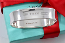 Load image into Gallery viewer, Tiffany &amp; Co. 1837 Silver Square Bangle Bracelet
