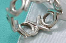 Load image into Gallery viewer, Tiffany &amp; Co. Paloma Picasso Silver xoxo Wide Band Ring
