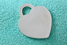 Load image into Gallery viewer, Return To Tiffany &amp; Co. Silver Replacement Extra Large Heart I.D. Tag Pendant 32mm

