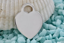 Load image into Gallery viewer, Return To Tiffany &amp; Co. Silver Heart I.D. Charm Pendant 26mm
