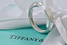 Load image into Gallery viewer, Tiffany &amp; Co. Paloma Picasso Silver Tenderness Hearts Open Band Ring
