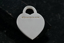 Load image into Gallery viewer, Return To Tiffany &amp; Co. Silver Heart I.D. Charm Pendant 26mm
