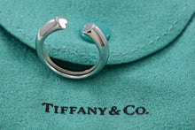 Load image into Gallery viewer, Tiffany &amp; Co. Paloma Picasso Silver Tenderness Hearts Open Band Ring
