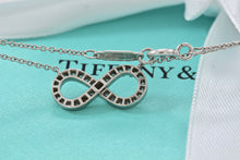 Load image into Gallery viewer, Tiffany &amp; Co. Infinity Platinum Diamond Pendant Necklace
