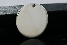 Load image into Gallery viewer, Return To Tiffany &amp; Co. Silver Replacement Round Circle Tag Pendant 29mm Wide
