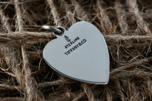 Load image into Gallery viewer, Tiffany &amp; Co. Vintage Silver Large Replacement Heart Pendant
