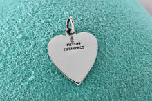 Load image into Gallery viewer, Tiffany &amp; Co. Vintage Silver Large Replacement Heart Pendant
