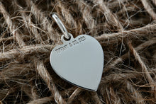 Load image into Gallery viewer, Tiffany &amp; Co. Vintage Silver Small Replacement Heart Pendant
