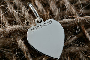 Tiffany & Co. Vintage Silver Small Replacement Heart Pendant