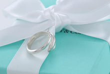 Load image into Gallery viewer, Tiffany &amp; Co. Elsa Peretti Silver Snake Band Ring Size 4.5
