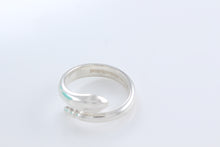 Load image into Gallery viewer, Tiffany &amp; Co. Elsa Peretti Silver Snake Band Ring Size 4.5
