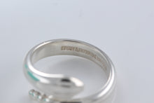 Load image into Gallery viewer, Tiffany &amp; Co. Elsa Peretti Silver Snake Band Ring Size 4.5

