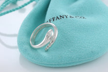 Load image into Gallery viewer, Tiffany &amp; Co. Elsa Peretti Silver Snake Band Ring Size 4.5
