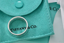 Load image into Gallery viewer, Tiffany &amp; Co. Silver 1837 NEW VERSION Wide Band Ring

