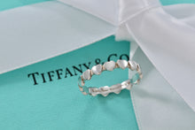 Load image into Gallery viewer, Tiffany &amp; Co. Paloma Picasso Silver Crown of Hearts Narrow Band Ring
