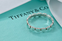 Load image into Gallery viewer, Tiffany &amp; Co. Paloma Picasso Silver Crown of Hearts Narrow Band Ring

