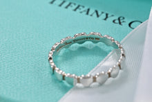 Load image into Gallery viewer, Tiffany &amp; Co. Paloma Picasso Silver Crown of Hearts Narrow Band Ring

