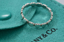 Load image into Gallery viewer, Tiffany &amp; Co. Paloma Picasso Silver Crown of Hearts Narrow Band Ring
