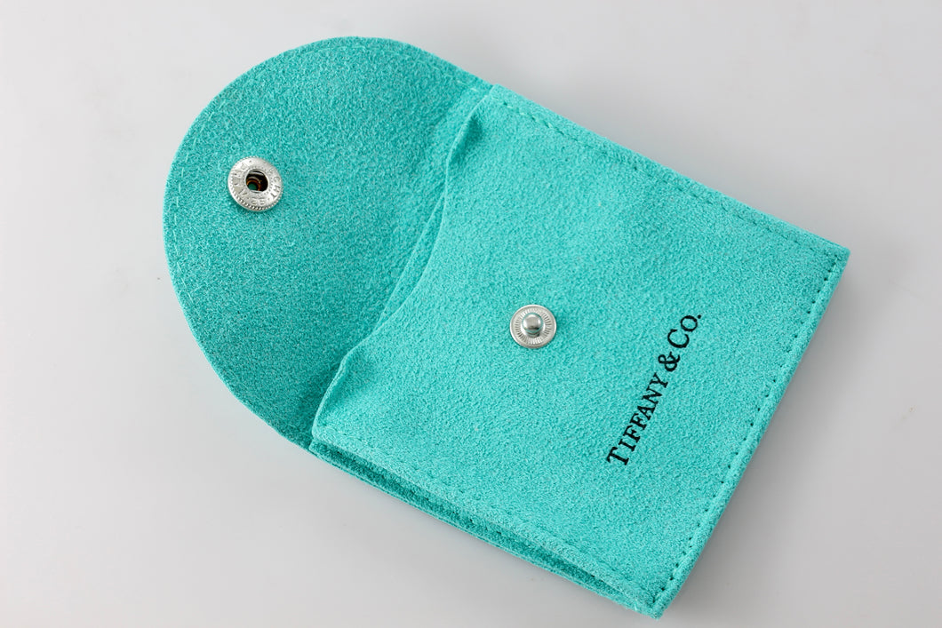 Tiffany & Co. Square Box & Button Pouch Packaging