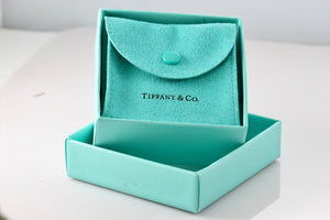 Tiffany & Co. Square Box & Button Pouch Packaging