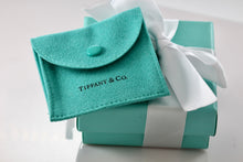 Load image into Gallery viewer, Tiffany &amp; Co. Square Box &amp; Button Pouch Packaging
