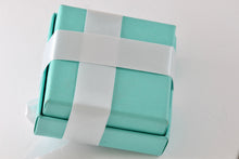 Load image into Gallery viewer, Tiffany &amp; Co. Square Box &amp; Button Pouch Packaging
