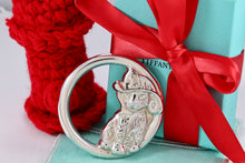 Load image into Gallery viewer, Tiffany &amp; Co. Silver Dalmatian Dog Firehouse Puppy Baby Rattle
