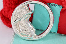 Load image into Gallery viewer, Tiffany &amp; Co. Silver Dalmatian Dog Firehouse Puppy Baby Rattle
