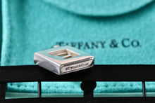 Load image into Gallery viewer, Tiffany &amp; Co. Silver Letter &quot;E&quot; Padlock Pendant
