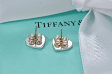 Load image into Gallery viewer, Return To Tiffany &amp; Co. Silver Mini Heart Stud Earrings
