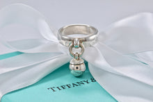 Load image into Gallery viewer, Tiffany &amp; Co. Hardwear Silver Dangle Ball Ring 1995
