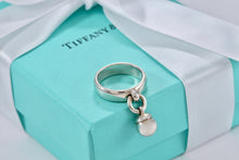 Load image into Gallery viewer, Tiffany &amp; Co. Hardwear Silver Dangle Ball Ring 1995
