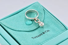 Load image into Gallery viewer, Tiffany &amp; Co. Hardwear Silver Dangle Ball Ring 1995
