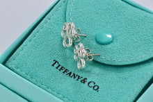 Load image into Gallery viewer, Tiffany &amp; Co. Silver 3 Heart Clover Stud Earrings
