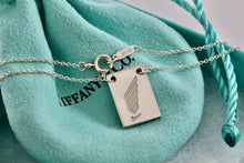 Load image into Gallery viewer, Tiffany &amp; Co. Silver Nikes 2015 Women Marathon 16&quot; Necklace
