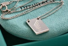 Load image into Gallery viewer, Tiffany &amp; Co. Silver Nikes 2015 Women Marathon 16&quot; Necklace
