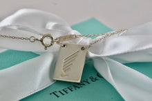 Load image into Gallery viewer, Tiffany &amp; Co. Silver Nikes 2015 Women Marathon 16&quot; Necklace
