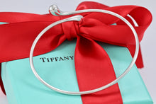 Load image into Gallery viewer, Tiffany &amp; Co. Elsa Peretti Silver Teardrop Bangle Cuff Bracelet
