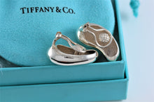 Load image into Gallery viewer, Tiffany &amp; Co. Elsa Peretti Sterling Silver LARGE Lima Bean Clip On Earrings
