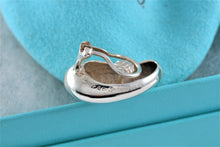 Load image into Gallery viewer, Tiffany &amp; Co. Elsa Peretti Sterling Silver LARGE Lima Bean Clip On Earrings
