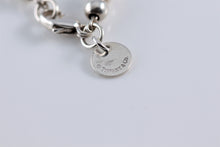Load image into Gallery viewer, Tiffany &amp; Co. Silver Mini Ribbon Bow Ball Beaded Bracelet
